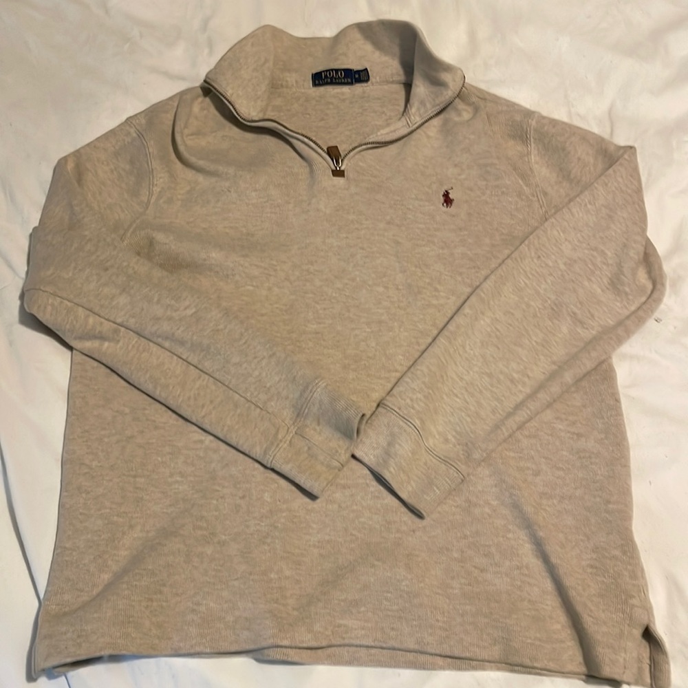 Ralph Lauren men’s quarter zip size medium